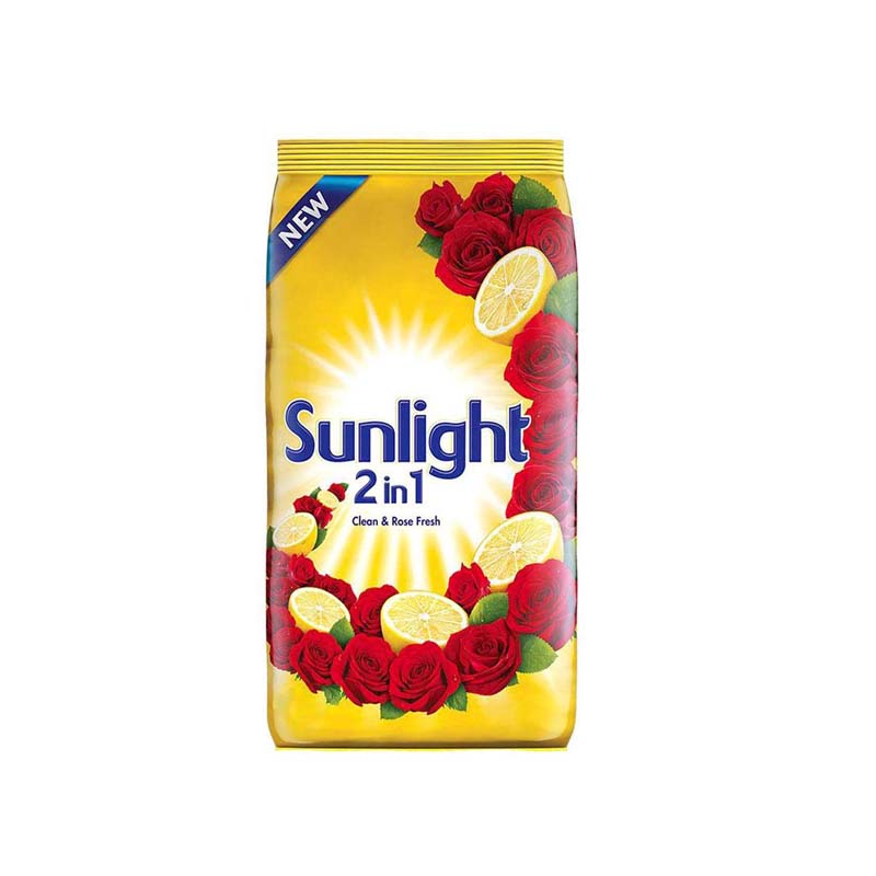 Sun Light Lemon & Rose Washing Powder Pouch