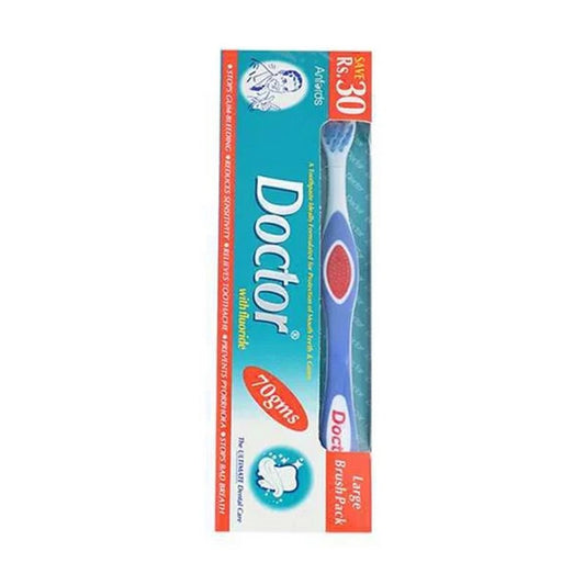 Doctor Large Tooth Paste Brush Pack