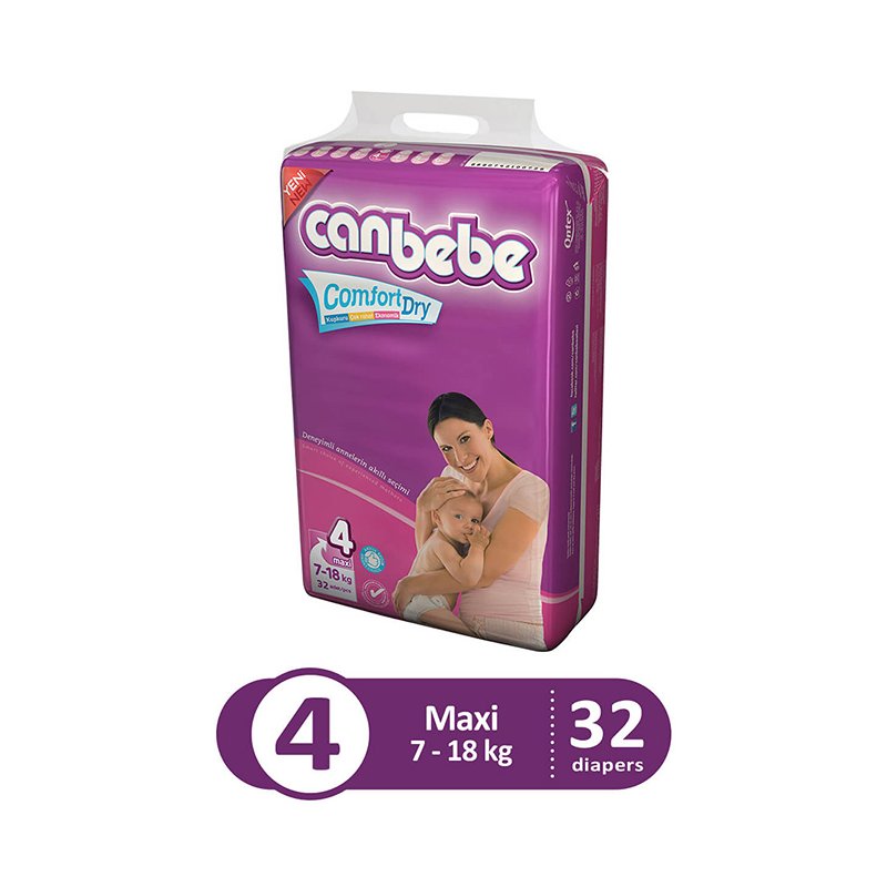 Canbebe Baby Diapers 4 Maxi