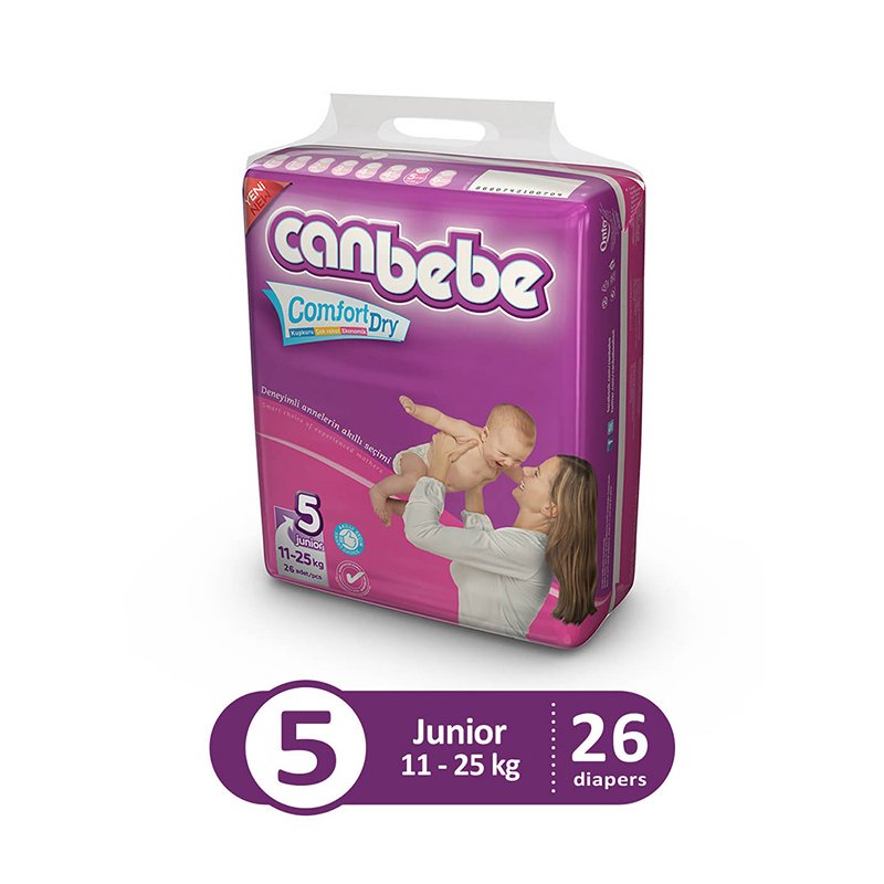Canbebe Baby Diapers 28pcs – Soft & Comfortable for Babies