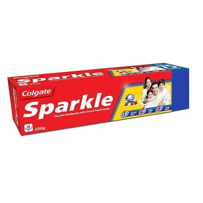 Sparkle Advanced Fluoride Toothpaste 200g Strong Teeth Protection