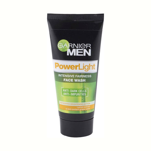 GARNIER MEN POWER LIGHT INTENSIVE FACE WASH