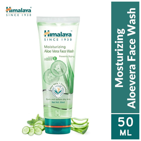 HIMALAYA MOISTURIZING ALOE VERA FACE WASH