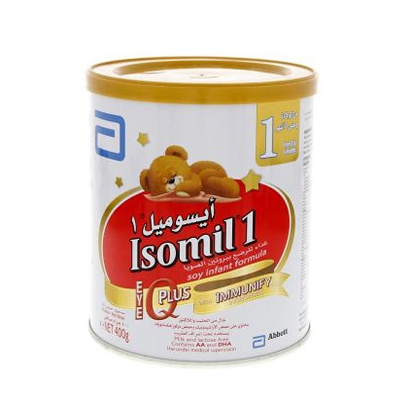 Similac Isomil Soy Infant Formula Baby Milk Powder 400g