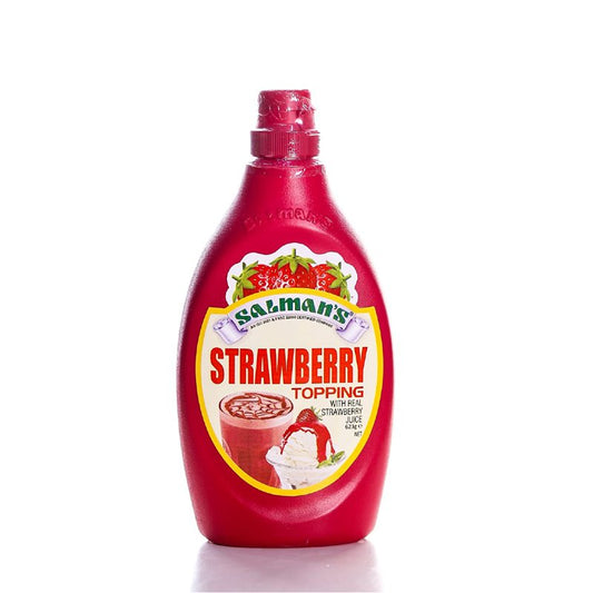 Salmans Strawberry Topping Syrup