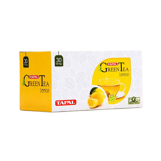 Tapal Lemon Green Tea T/b  30 Pcs