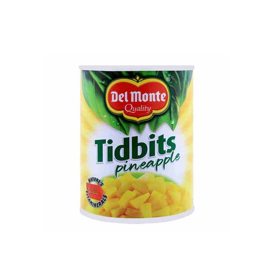 DELMONTE TIDBITS PINEAPPLE