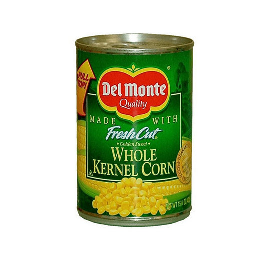Delmonte Whole Kernel Corn Tin