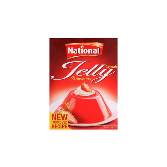 NATIONAL CRYSTAL STRAWBERRY JELLY MIX