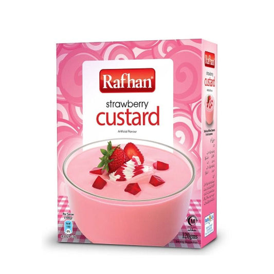 Rafhan Strawberry Custard Powder