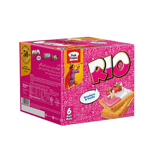 Peek Freans Rio Strawberry Vanilla Biscuit H/r