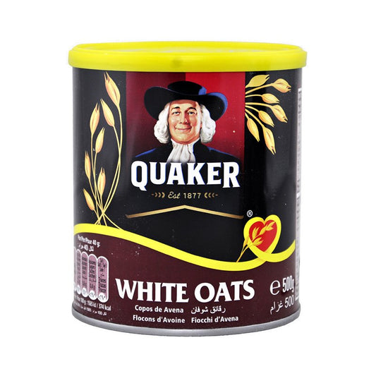 Quaker Brown Oats Porridge Cereal Tin