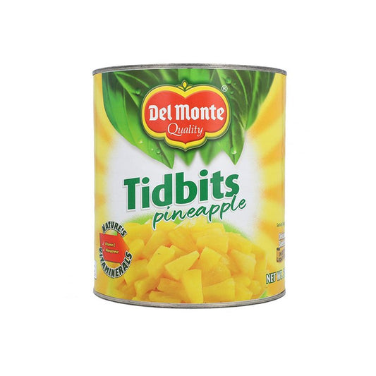 Delmonte Tidbits Pineapple Tin