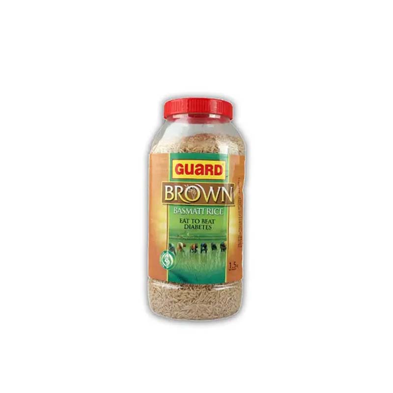 Guard Brown Basmati Rice Jar