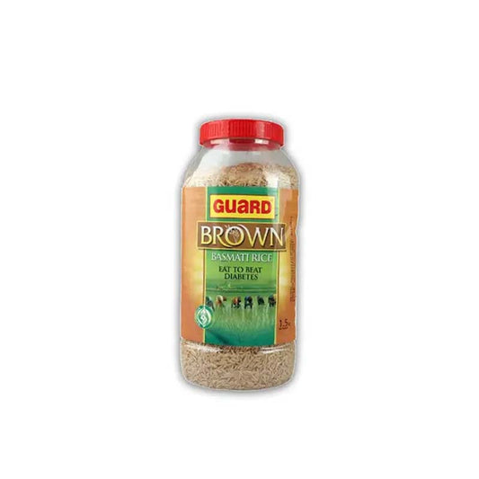 Guard Brown Basmati Rice Jar