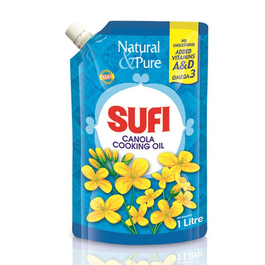 Sufi Canola Cooking Oil Standing Pouch