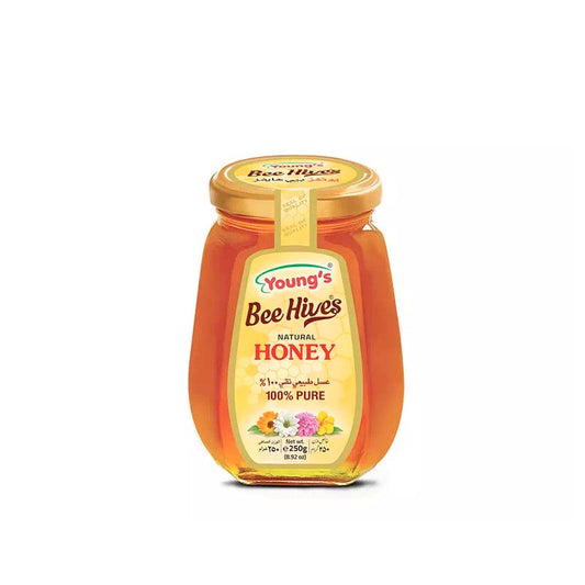 YOUNGS BEEHIVES HONEY BOTTLE