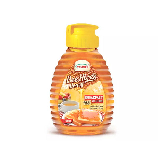 YOUNGS BEEHIVES HONEY BOTTLE