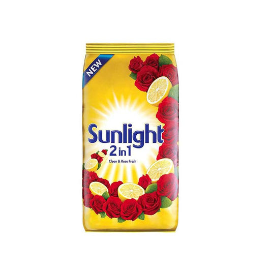 Sun Light Lemon & Rose Washing Powder Pouch
