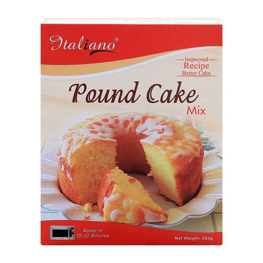 Italiano Pound Cake Mix Box