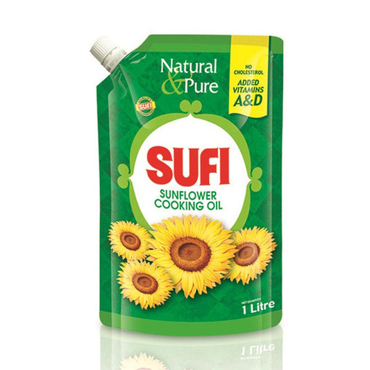 Sufi Sunflower Cooking Oil Standing Pouch
