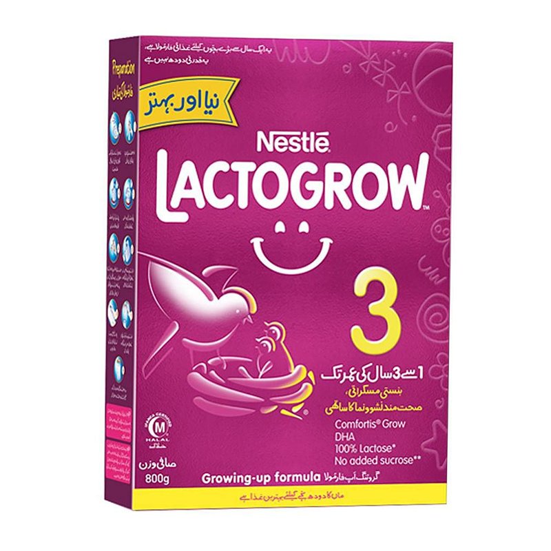 Nestle Lactogrow 3 Baby Milk Powder Box