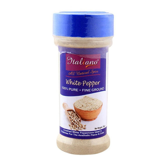 Italiano White Pepper Spices Bottle