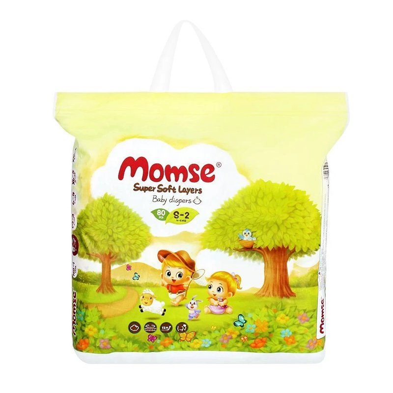 Momse Baby Diapers  Small