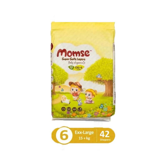 MOMSE BABY DIAPERS XXLARGE