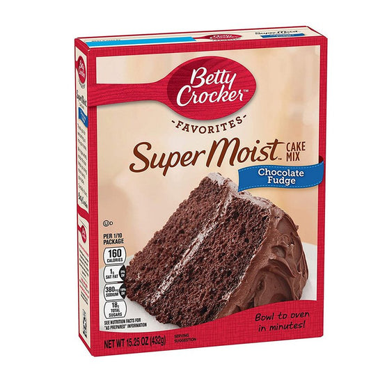 Betty Crocker S/m Chocolate Fudge Cake Mix