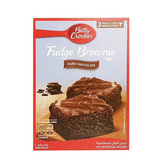 Betty Crocker Dark Chocolate Fudge Brownie Mix