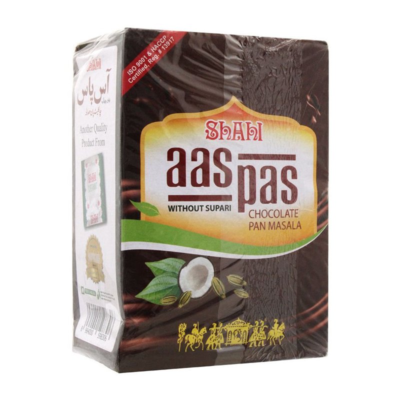 Shahi Aas Pas Chocolate Pan Masala Without Supari Box