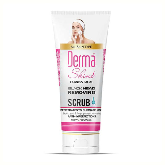 DERMA SHINE BLACK HEAD REVOMING FACE SCRUB
