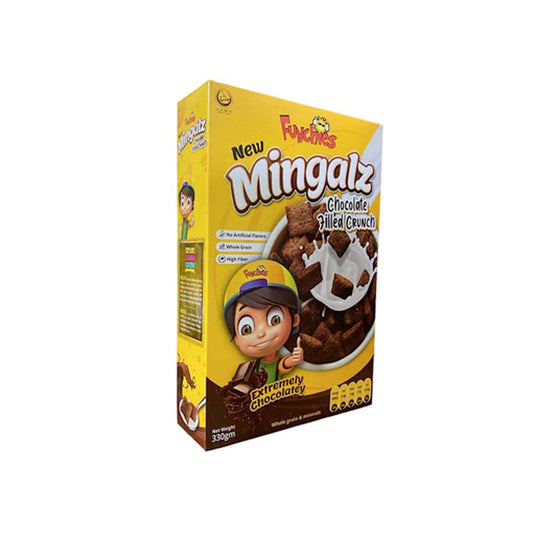 MINGALS CHOCOLATE FILLED CRUNCH CEREAL
