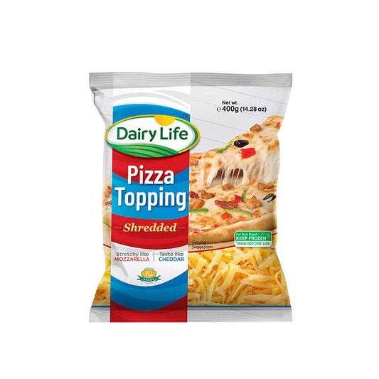 Dairy Life Pizza Topping  Shredded 400GM