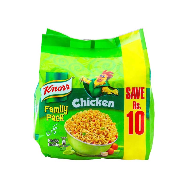 KNORR CHICKEN NOODLES PROMO PACK