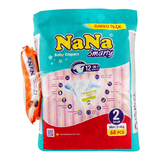 Nana Smarty Baby Diapers Small