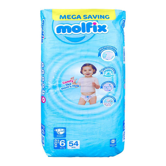 Molfix Baby Diapers Twin Pack 6 Xl