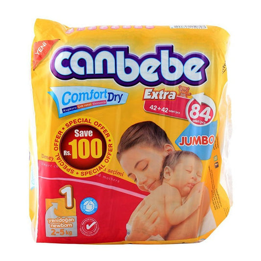 Canbebe Baby Diapers Jumbo New Born