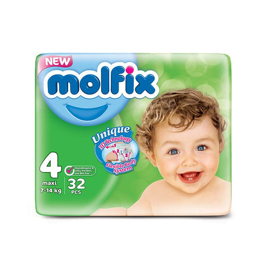 Molfix Baby Diapers Twin Pack 4 Maxi