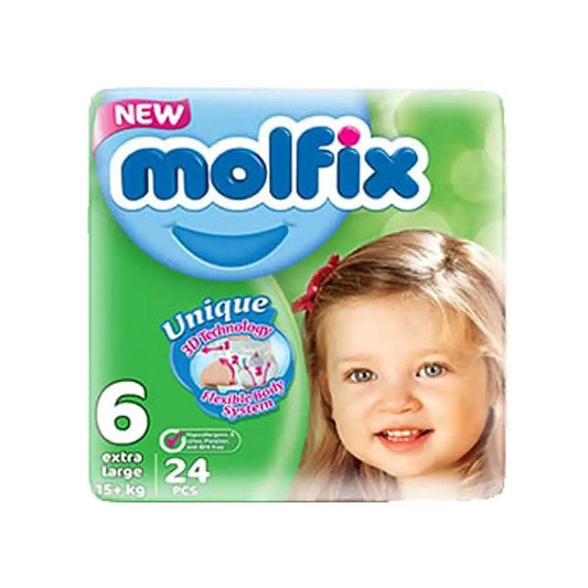 Molfix Baby Diapers Twin Pack 6 Xl
