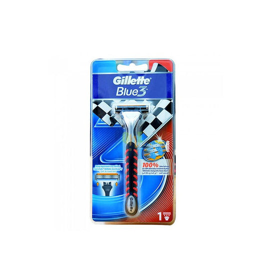 Gillette Blue 3 Razor (Hrdc) (Red)