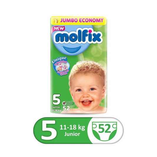 Molfix Baby Diapers 5 Jumbo Pack Junior