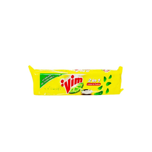 VIM LEMON LONG D/W BAR TWIN PACK 230GM