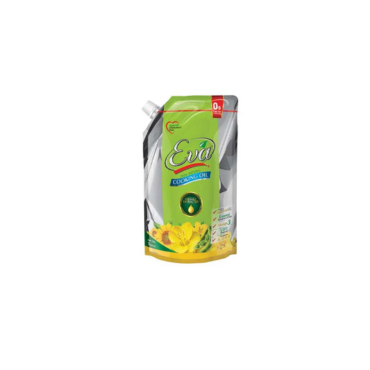 EVA COOKING OIL STANDUP POUCH 1LTR