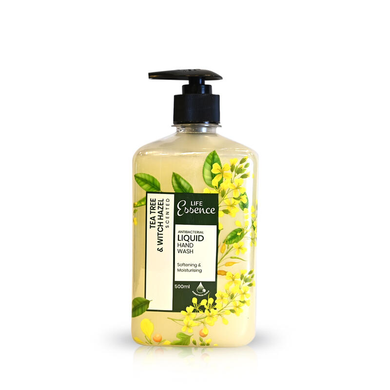LIFE ESSENCE TEA TREE & WITCHHAZEL HAND WASH 500ML