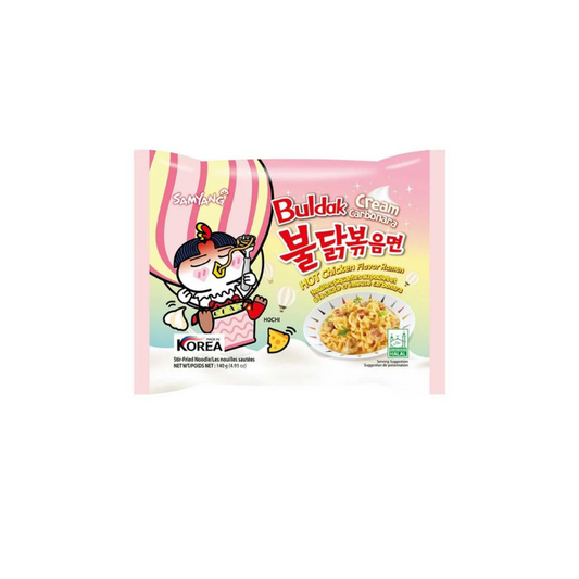 Samyang Buldak Cream Carbonara Noodles