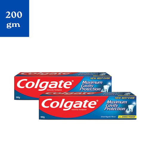 COLGATE MAXIMUM CAVITY PROTECTION TOOTH PASTE 200GM