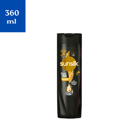 SUNSILK BLACK SHINE SHAMPOO 360ML