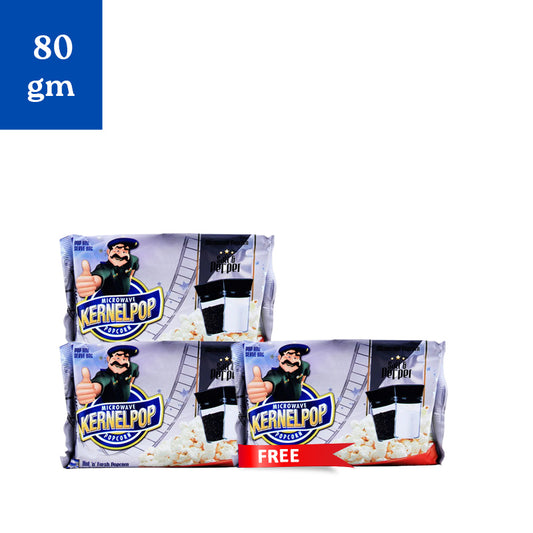Kernal Pop Salt & Pepper Popcorn 80Gm Single